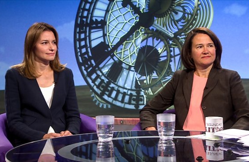 Lucy Frazer BBC Daily Politics