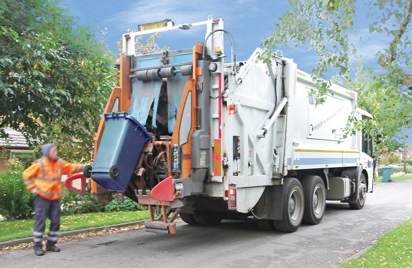 S Cambs bin lorry